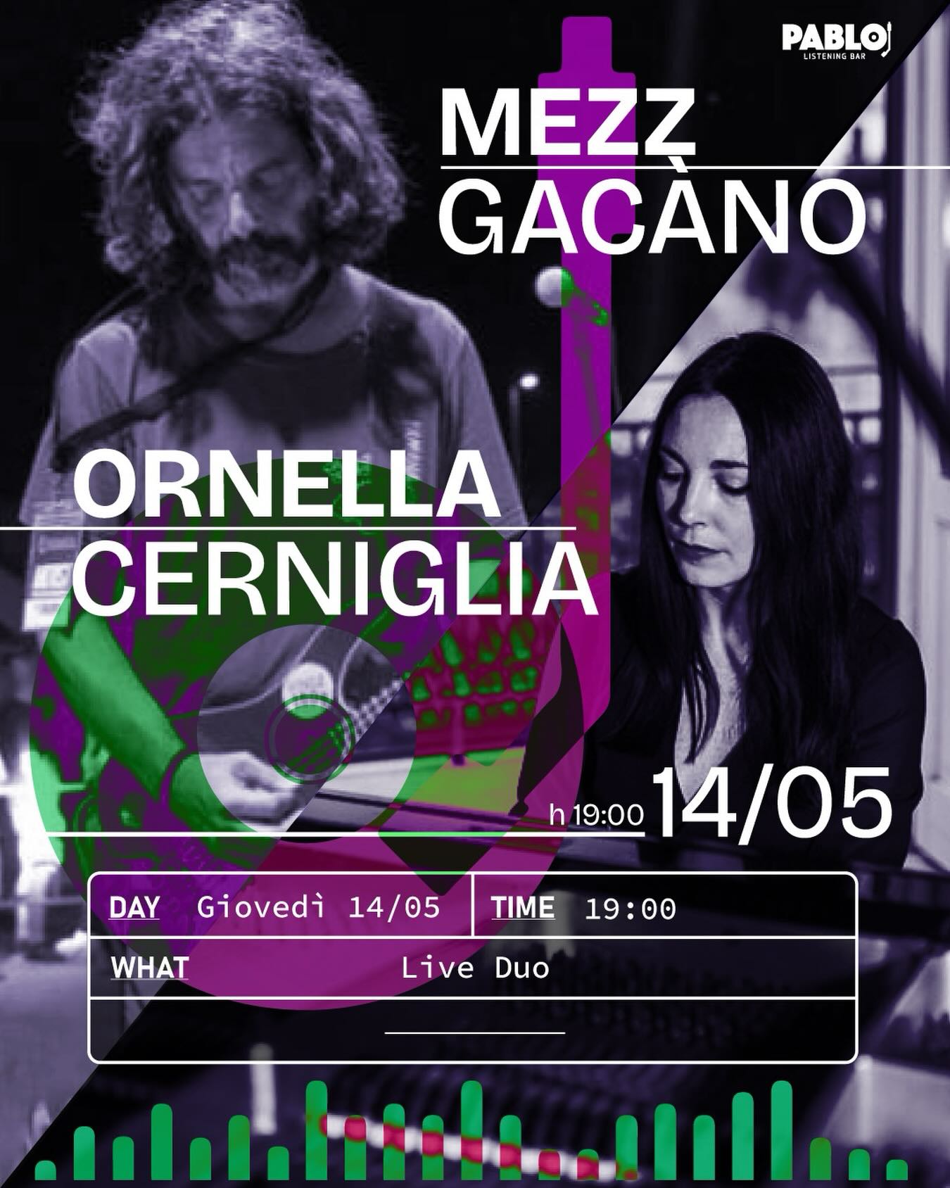 Mezz Gacàno e Ornella Cerniglia • Live