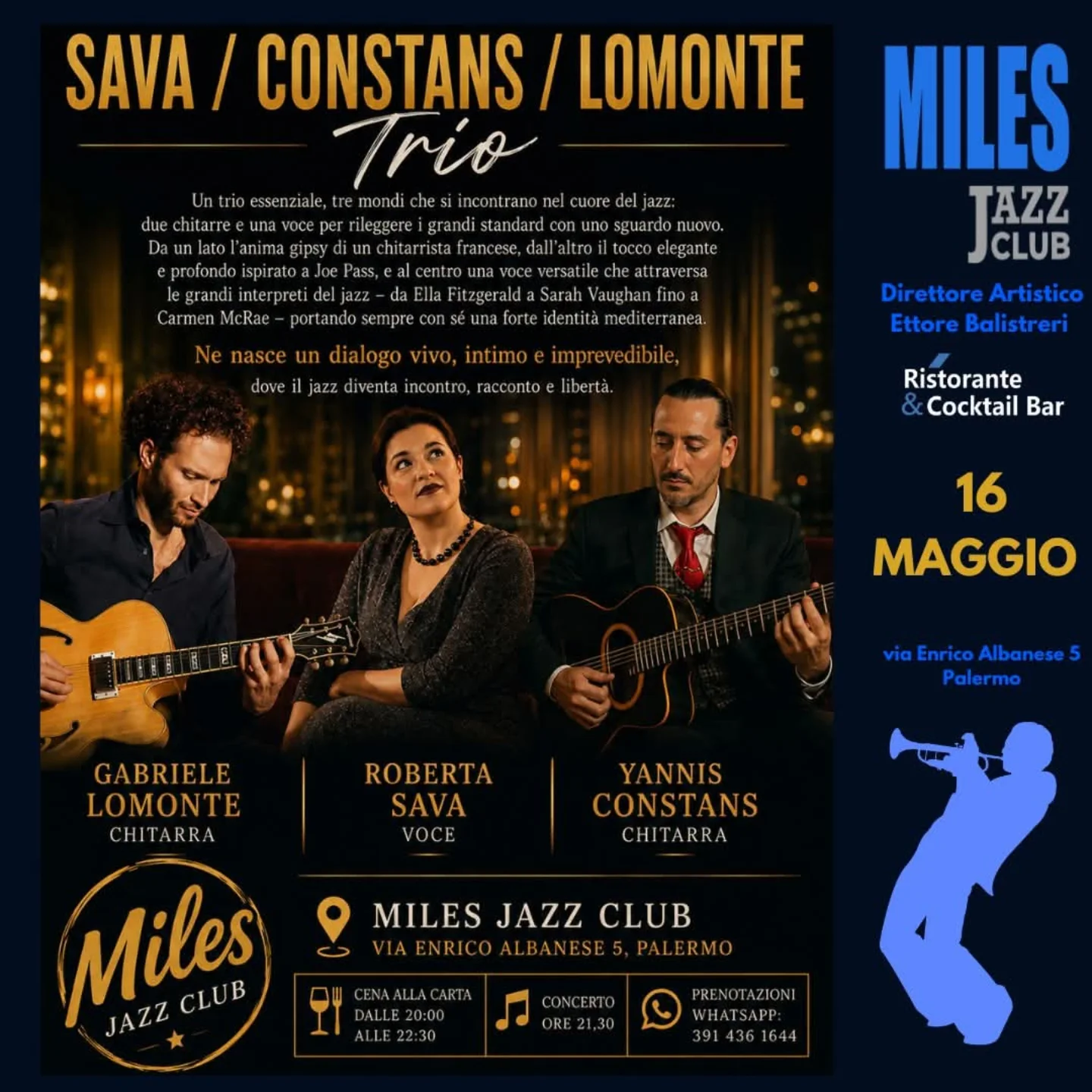 SAVA / CONSTANS / LOMONTE TRIO
