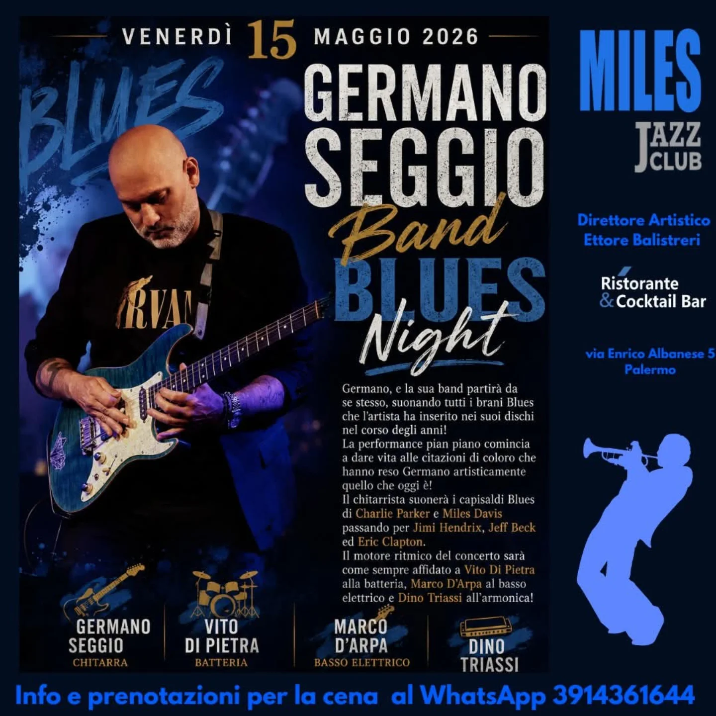Germano Seggio Band “Blues Night”