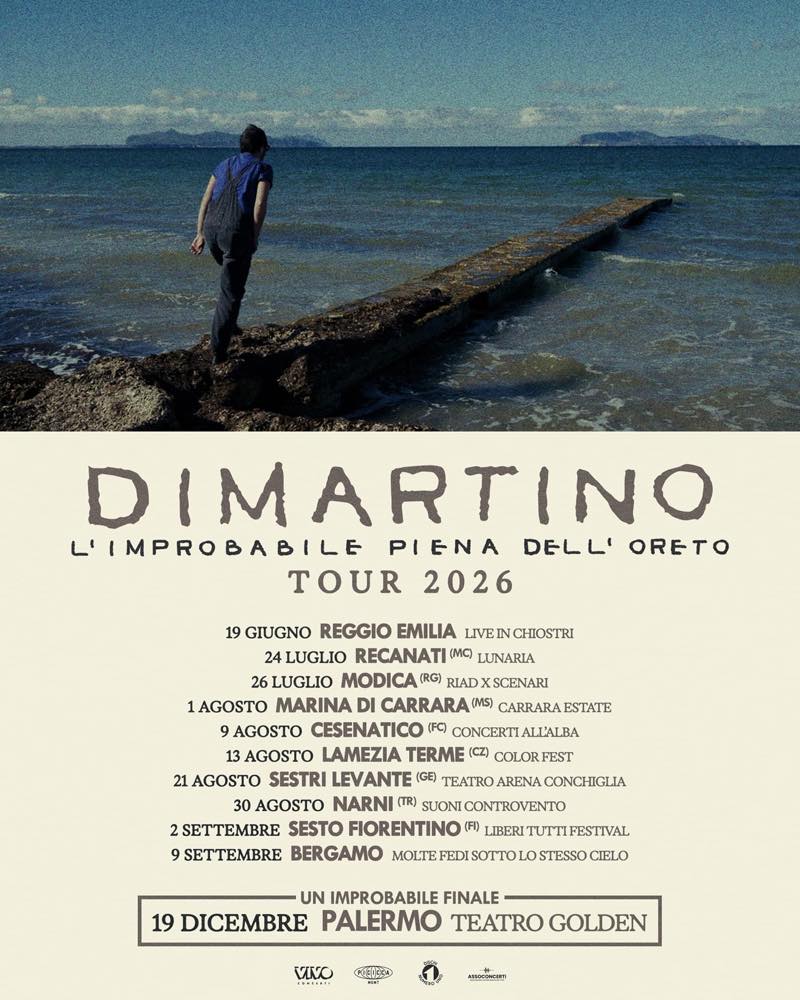 DI MARTINO - L’IMPROBABILE PIENA DELL’ORETO TOUR 2026