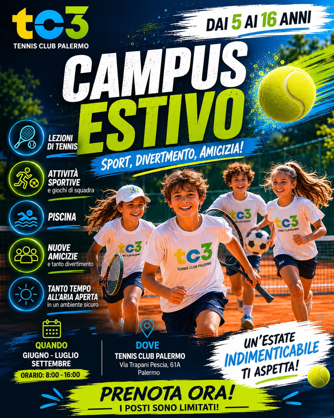 Campus Estivo TC3 Palermo