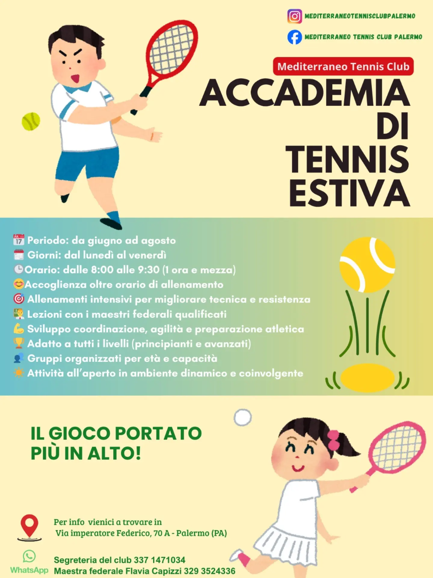 I° Accademia Tennis Estiva