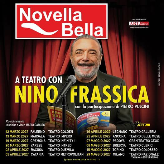 Novella Bella a Teatro con Nino Frassica