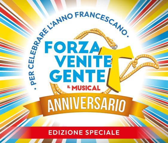FORZA VENITE GENTE - ANNIVERSARIO — teatro — TEATRO GOLDEN
