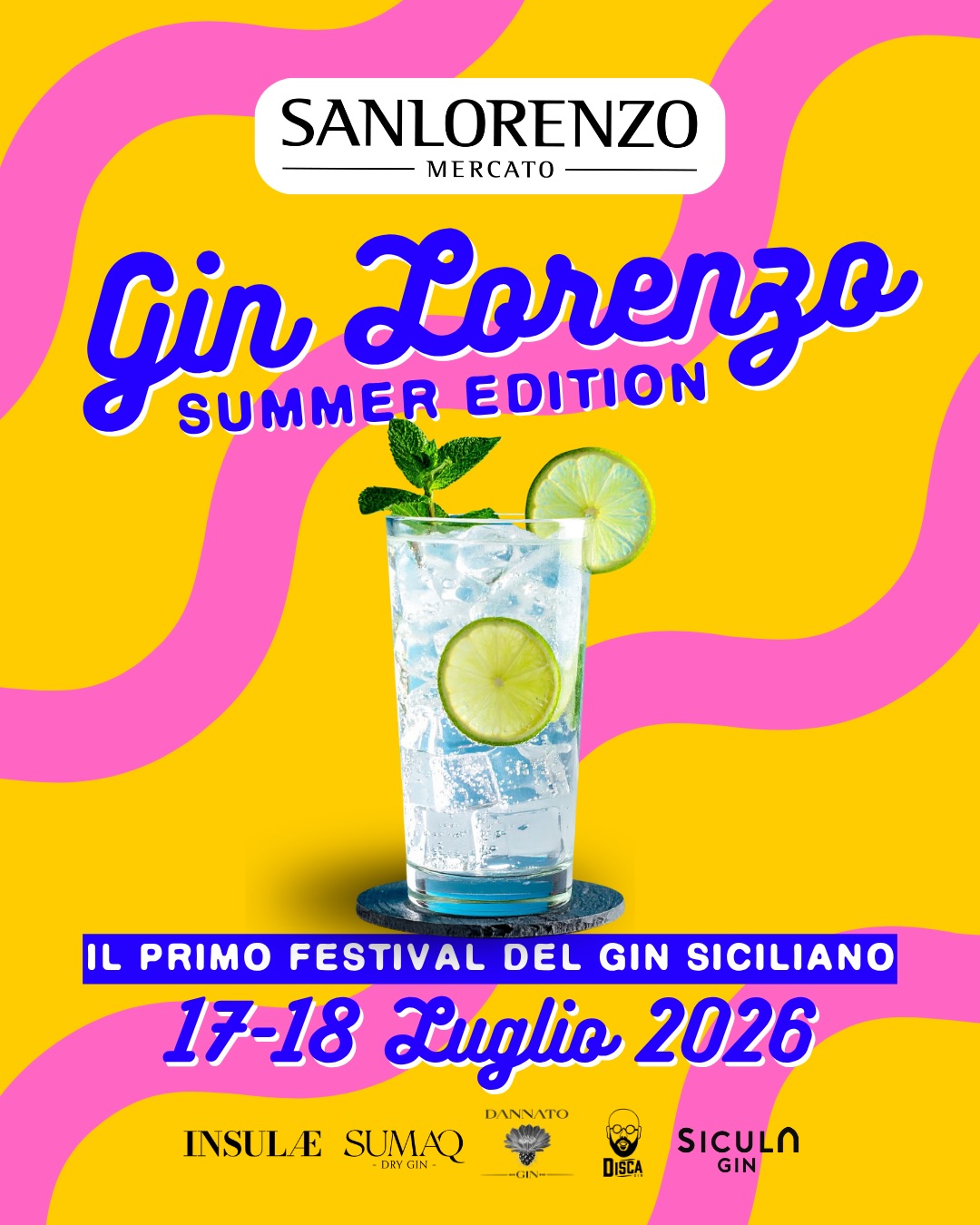 GINLORENZO – Summer Edition 2026 — musica — Sanlorenzo Mercato