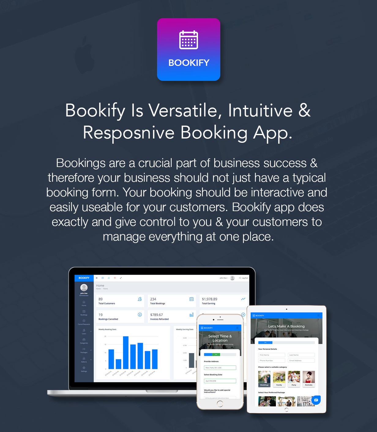 Bookify - Multipurpose Booking App - 1