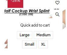 Carpal Tunnel Splint (Cock Up Wrist Brace)