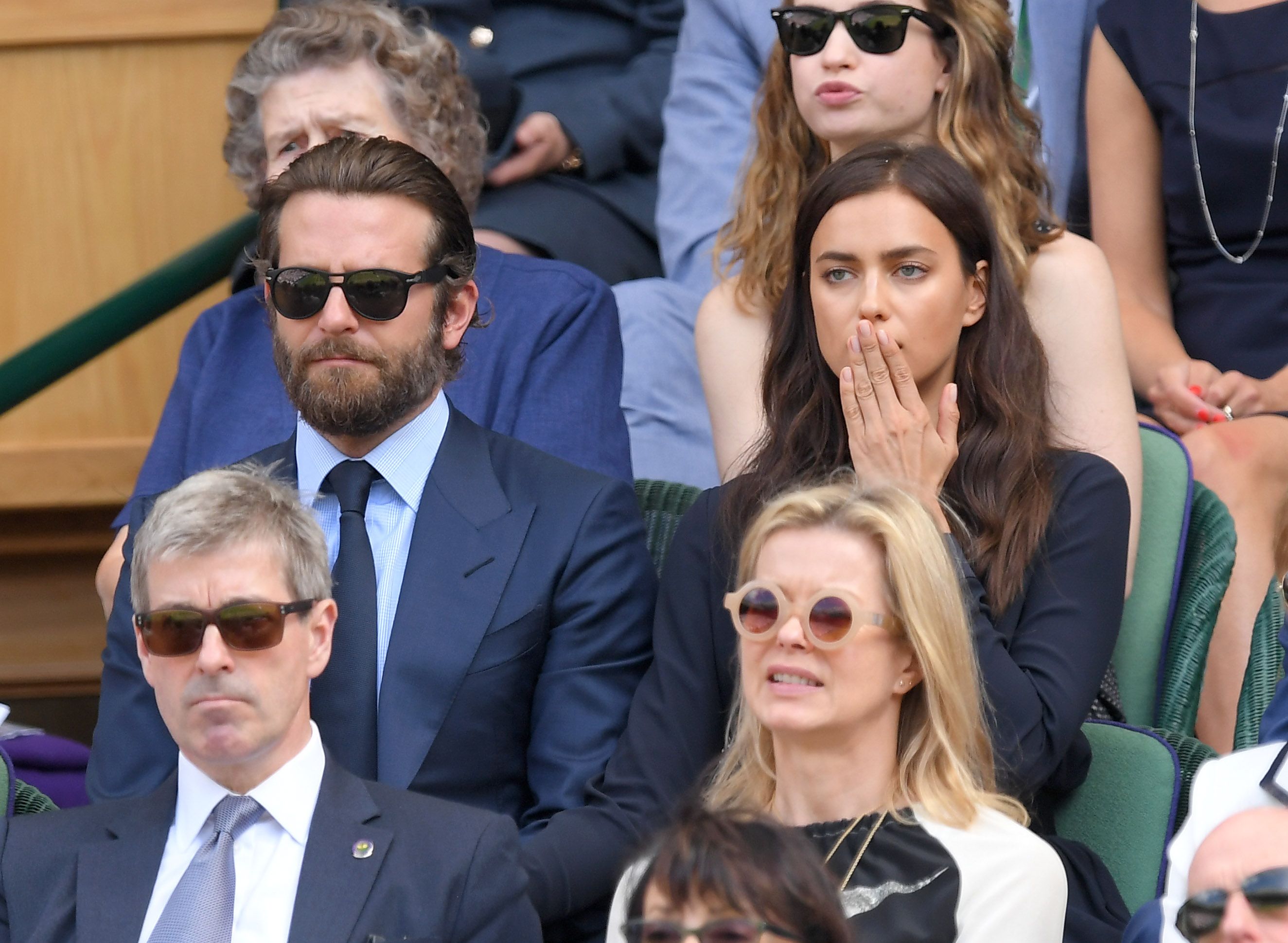 Celebrities Attend Wimbledon