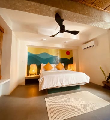 Happiness Hostel Private Quad Room