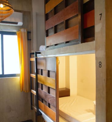 Happiness Hostel 8 beds dorm room