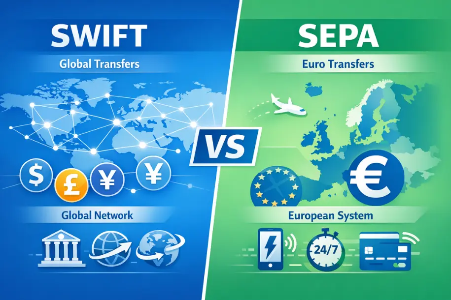 SWIFT Vs SEPA Explained Comparing Speed Fees And Global Reach swift-vs-sepa-explained-comparing-speed-fees-and-global-reach