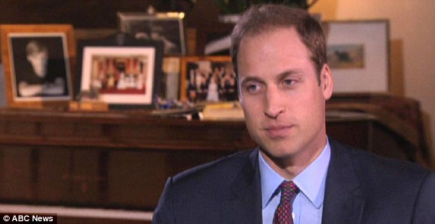 Future plans: Prince William said that having children was the 'key thing' for himself and Catherine