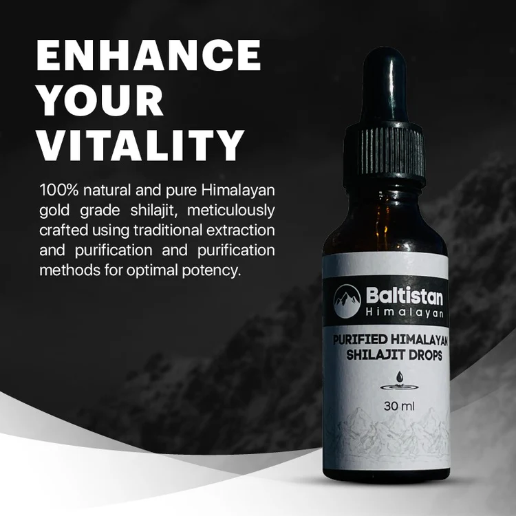 Baltistan Himalayan Premium Purified Shilajit Drops - Thumbnail 2