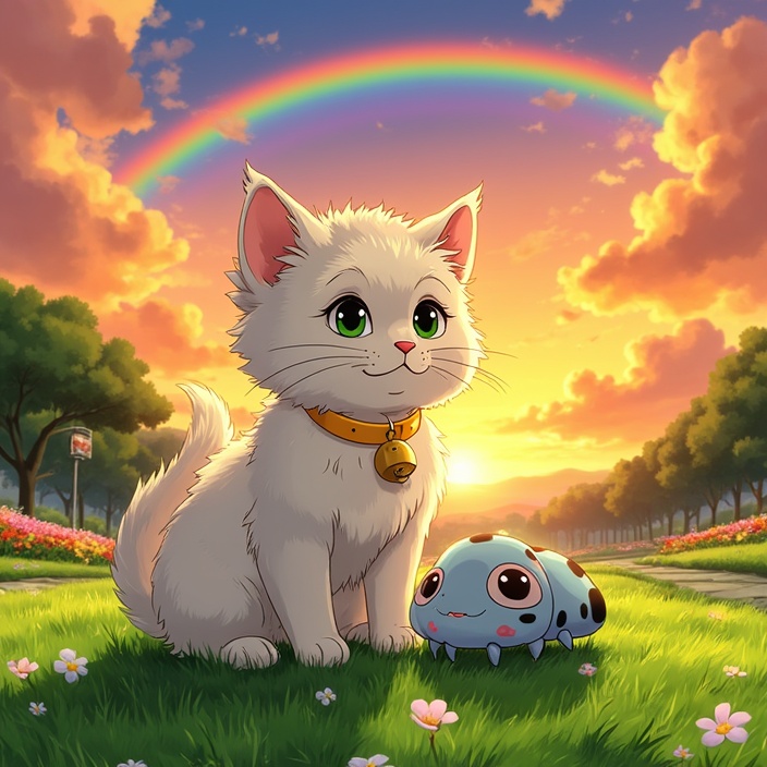 The Colorful Park Adventure of Kitten TaoTao