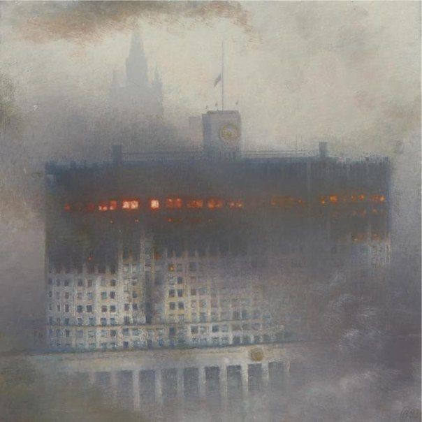 Дом Правительства Российской Федерации, Москва, 1993 год. история, смотреть, фото