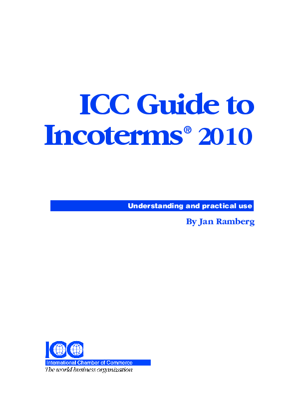 ICC Guide to Incoterms2010