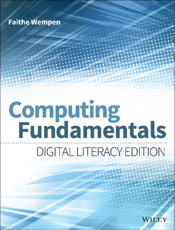 Computing fundamentals digital literacy
