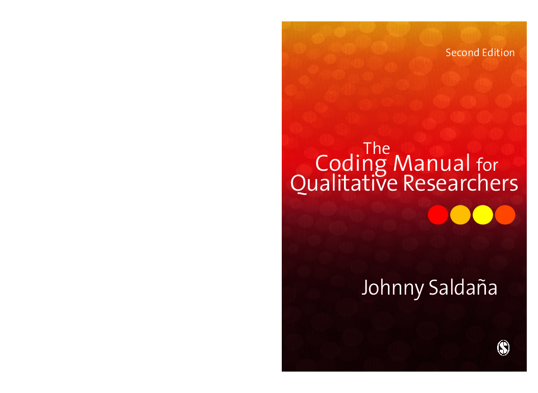 The coding manual for qualitative reseachers
