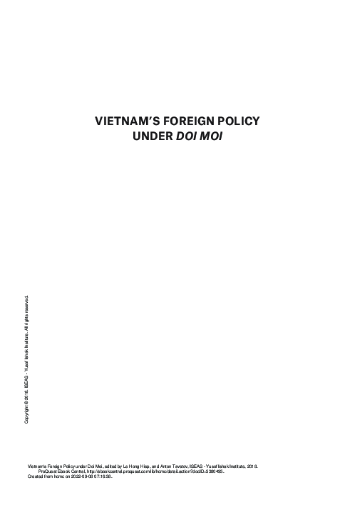 Vietnam's foreign policy under Doi Moi