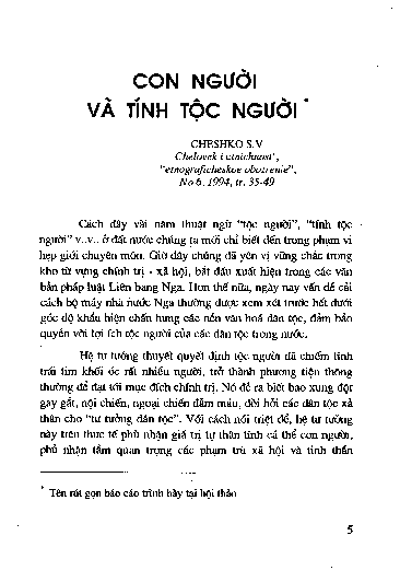 Con người và tính tộc người
