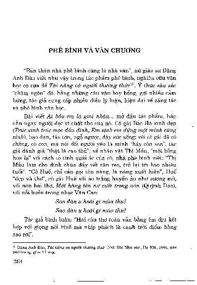 Phê bình và văn chương