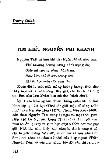 Tìm hiểu Nguyễn Phi Khanh
