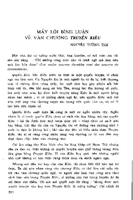 Mấy lời bình luậ n về văn chương Truyện Kiều
