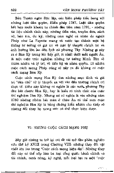 Những cuộc cách mạng phụ