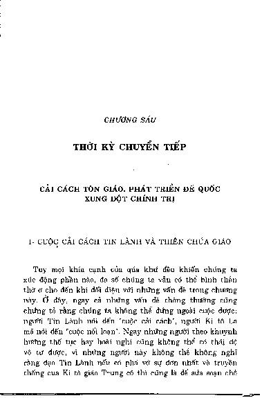 Cuộc cải cách Tin Lành và Thiên Chúa giáo