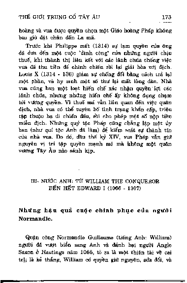 Nước Anh Từ William the Conqueror đến hết Adward I ( 1066 - 1307 )
