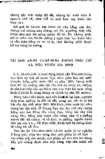 Tại sao An-na Ca-rê-ni-na không phải chỉ là tiểu thuyết gia đình