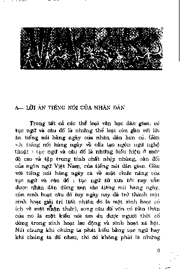 Lời ăn tiếng nói của nhân dân