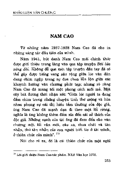 Nam Cao