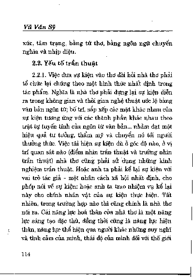 Yếu tố trần thuậ t
