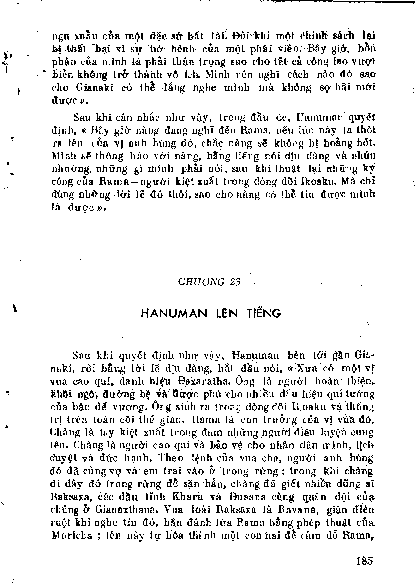 Chương 23 Hanuman lên tiếng