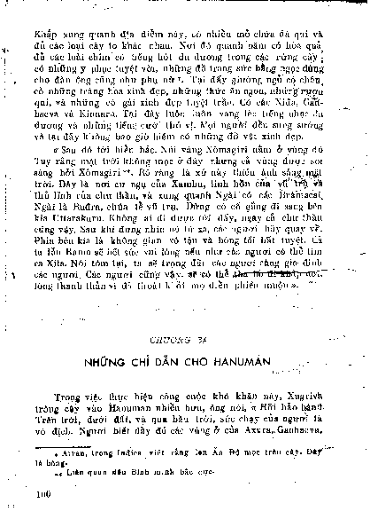 Chương 34 Những chỉ dẫn cho Hanuman