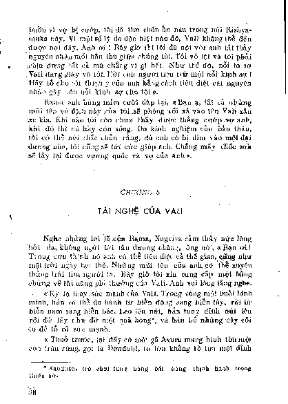 Chương 8 Tài nghệ của Vali