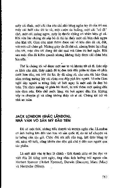 Jack London ( Giắc Lănđơn ), nhà văn vô sản Mỹ đầu tiên