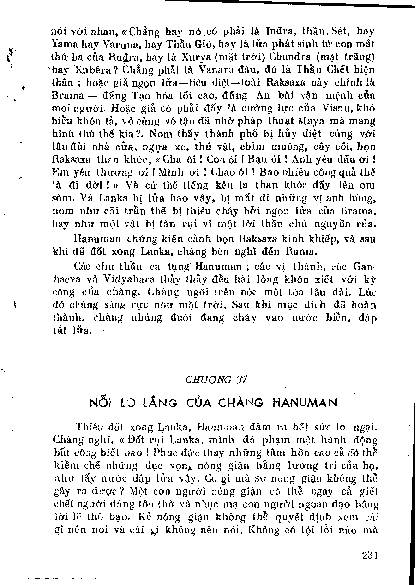 Chương 37 Nỗi lo lắng của chàng Hanuman