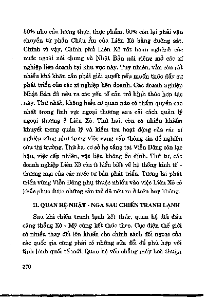 Quan hệ Nhậ t - Nga sau Chiến tranh lạnh