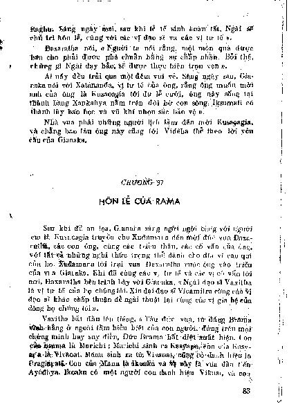 Chương 37 Hôn lễ của Rama