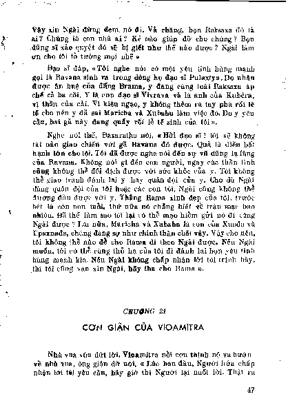 Chương 21 Cơn giậ n của Vioamitra