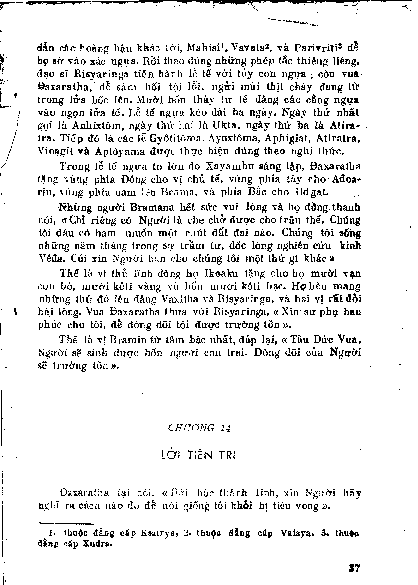 Chương 14 Lời tiên tri