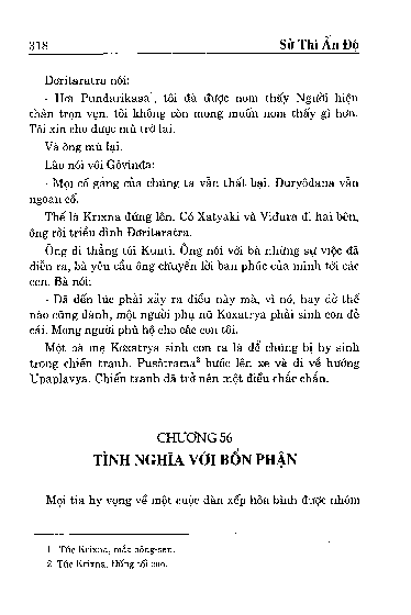 Chương 56 Tình nghĩa với bổn phậ n