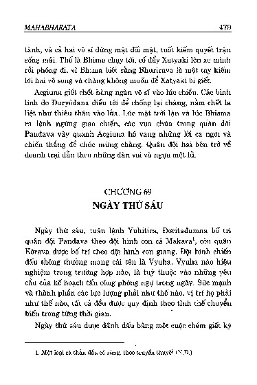 Chương 69 Ngày thứ sáu
