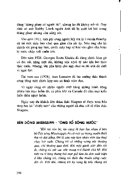 Bên dòng Mississippi -Ông tổ sông nước