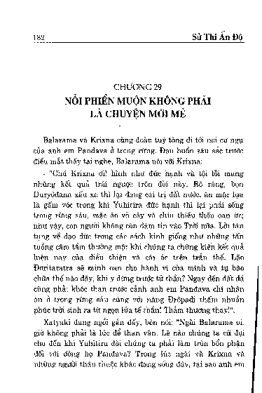 Chương 29 Nỗi phiền muộn không phải là chuyện mới mẻ