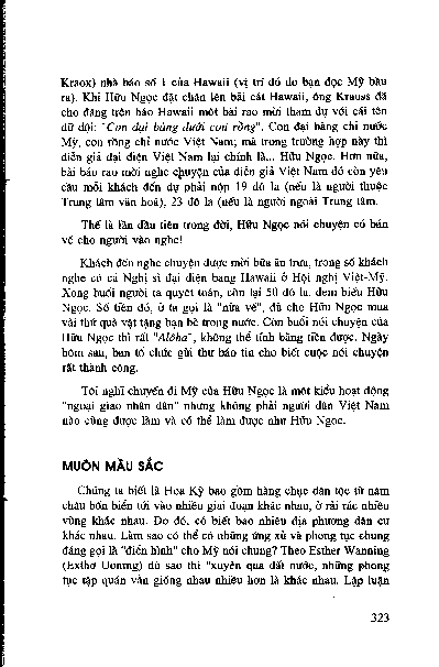 Muôn mầu sắc