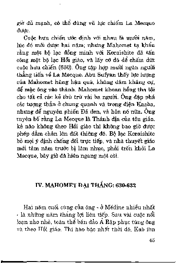 Mahomet đại thắng 630 - 632