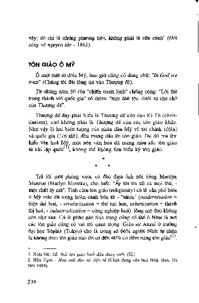 Tôn giáo ở Mỹ